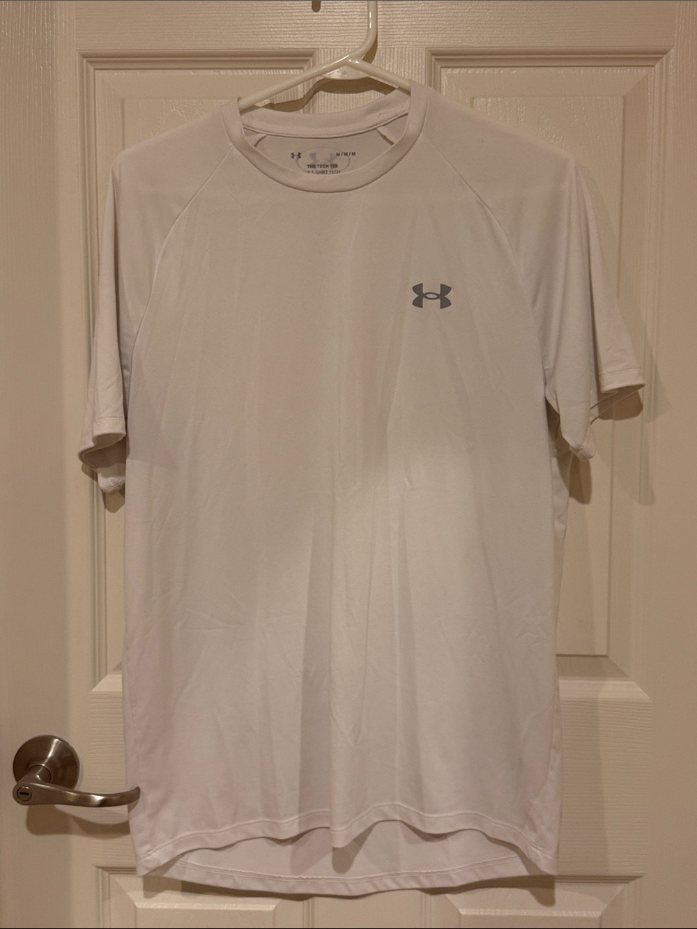 Under Armour White Men's Short-Sleeve Athletic Polo